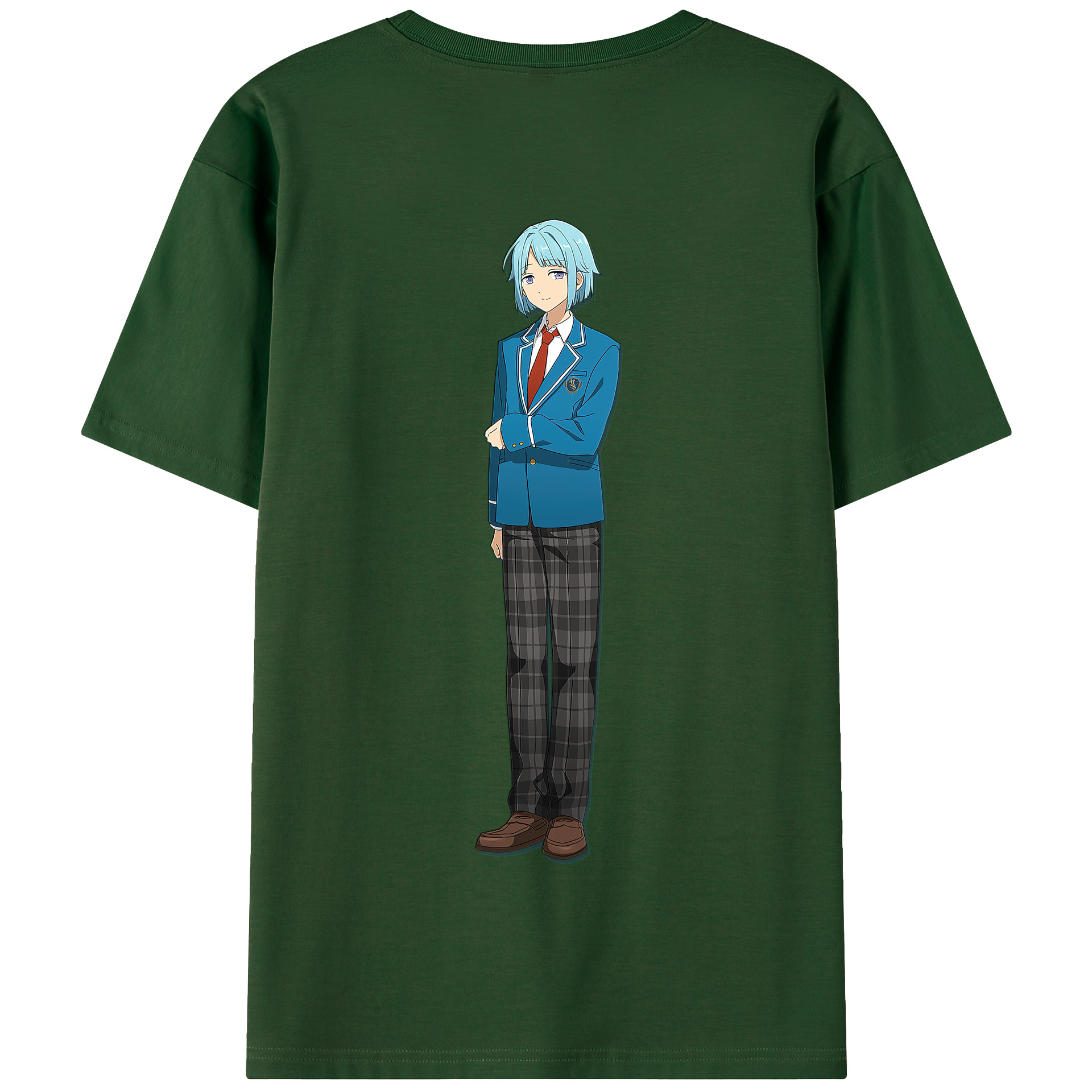 （画像用） あんさんぶるスターズ! Ensemble Stars 綿100％半袖Tシャツ（背面プリント）